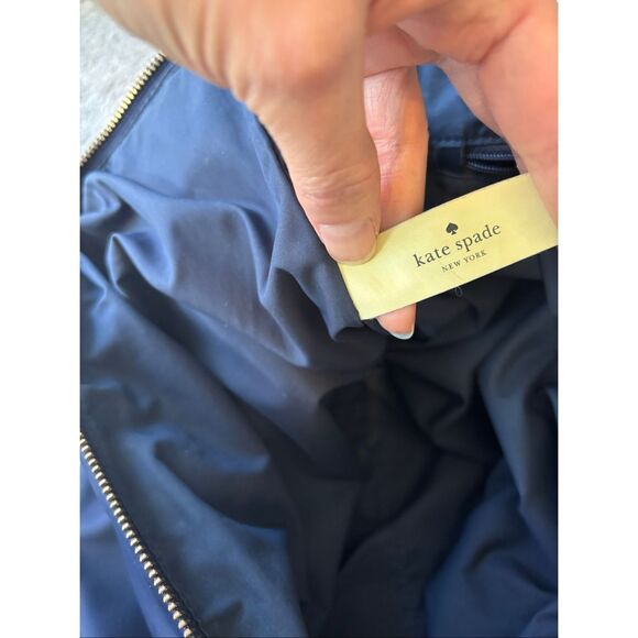 Kate Spade Watson Lane Varsity Stripe Maya tote, $328 - Picture 6 of 10